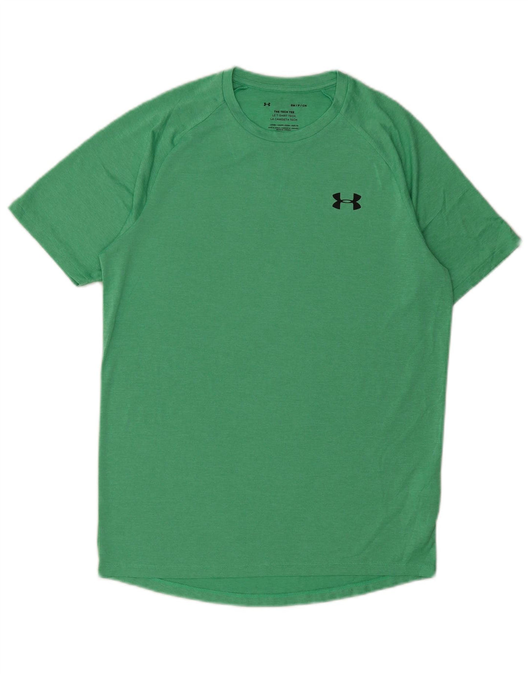 Camiseta masculina Under Armour Loose Fit Top Pequeno Poliéster Verde