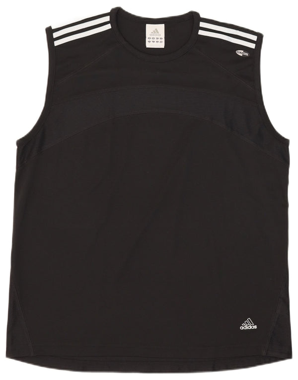 Adidas Mens Climacool Vest Top XL Preto Poliéster