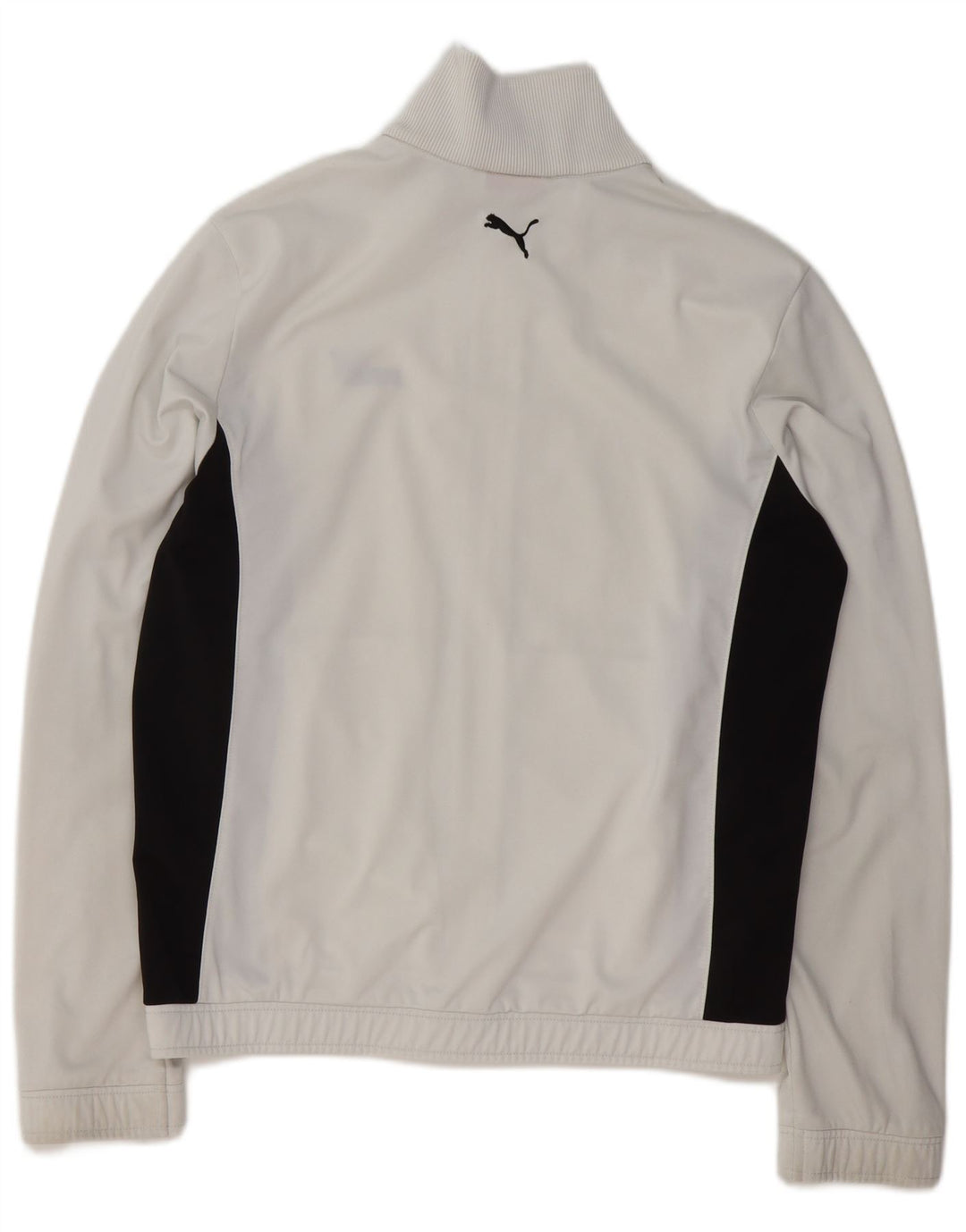 Puma Mens Tracksuit Top Jacket Médio Branco Colourblock Poliéster