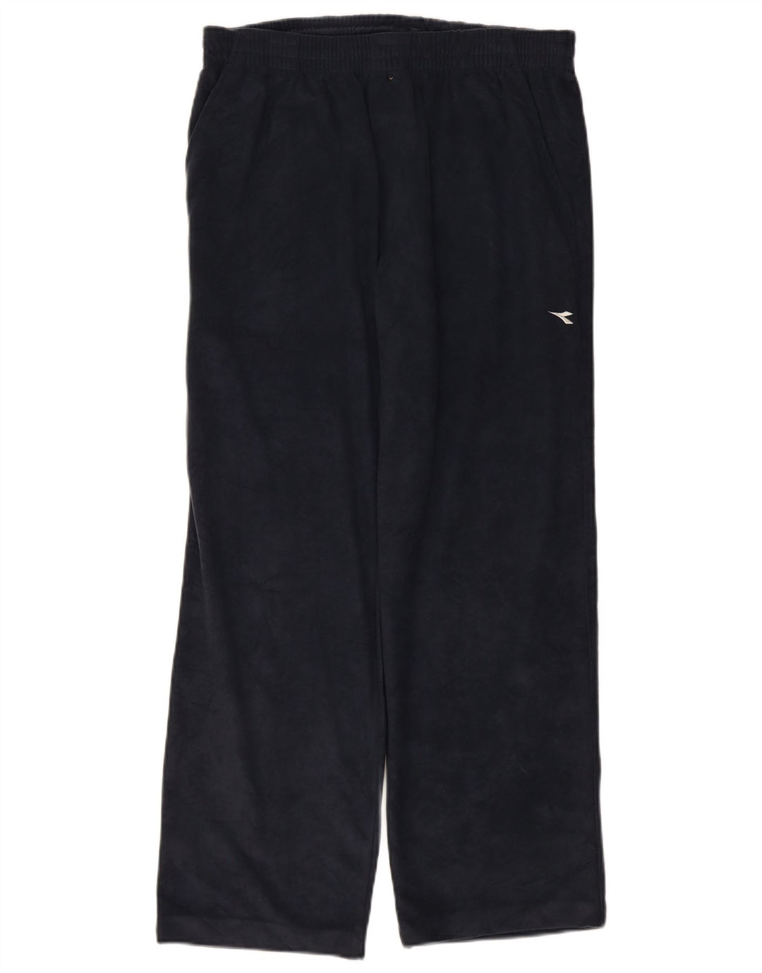 Calça de treino masculina de veludo DIADORA UK 40 poliéster azul marinho médio