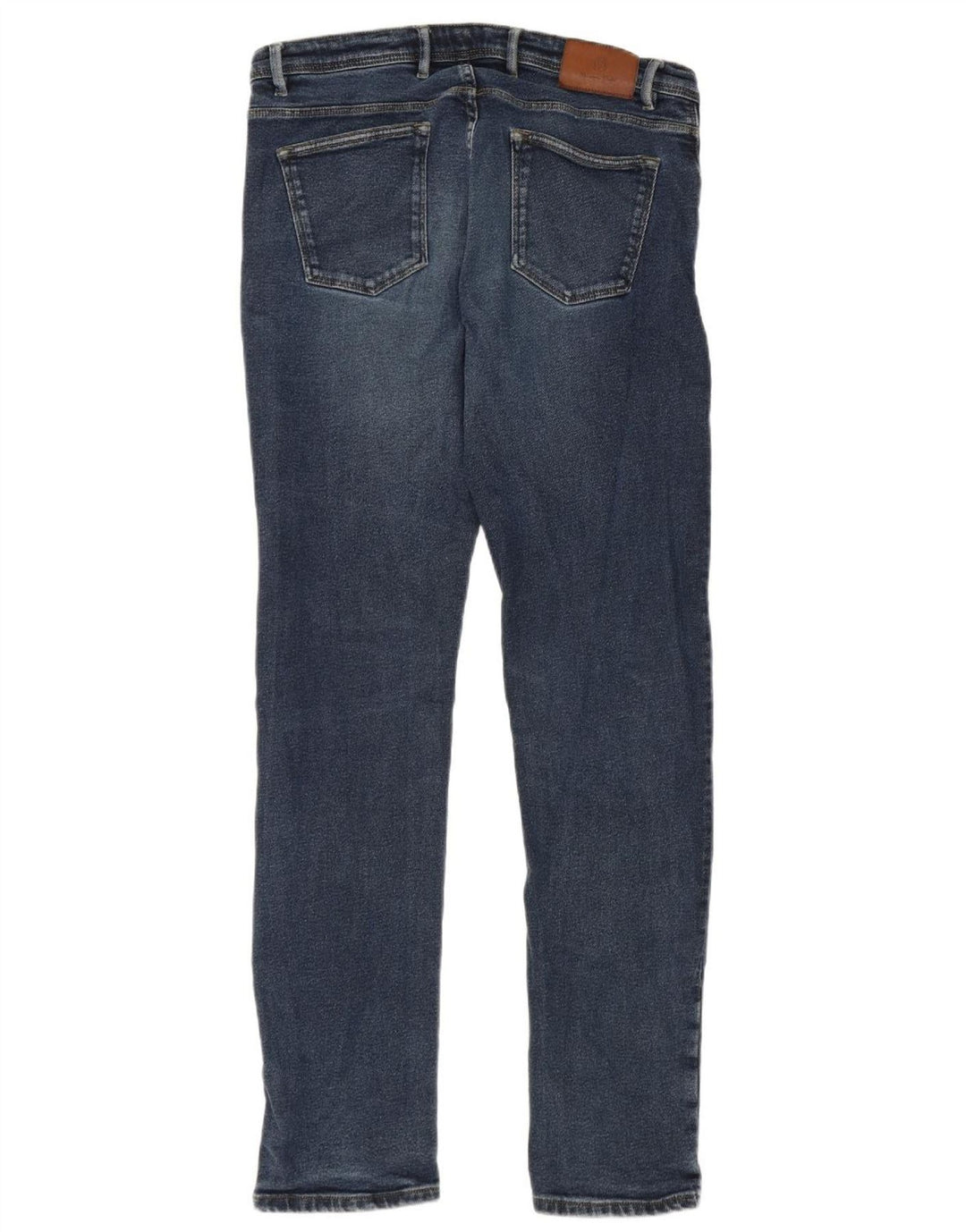 Massimo Dutti Mens Slim Jeans EU 42 Grande W32 L31 Azul Algodão