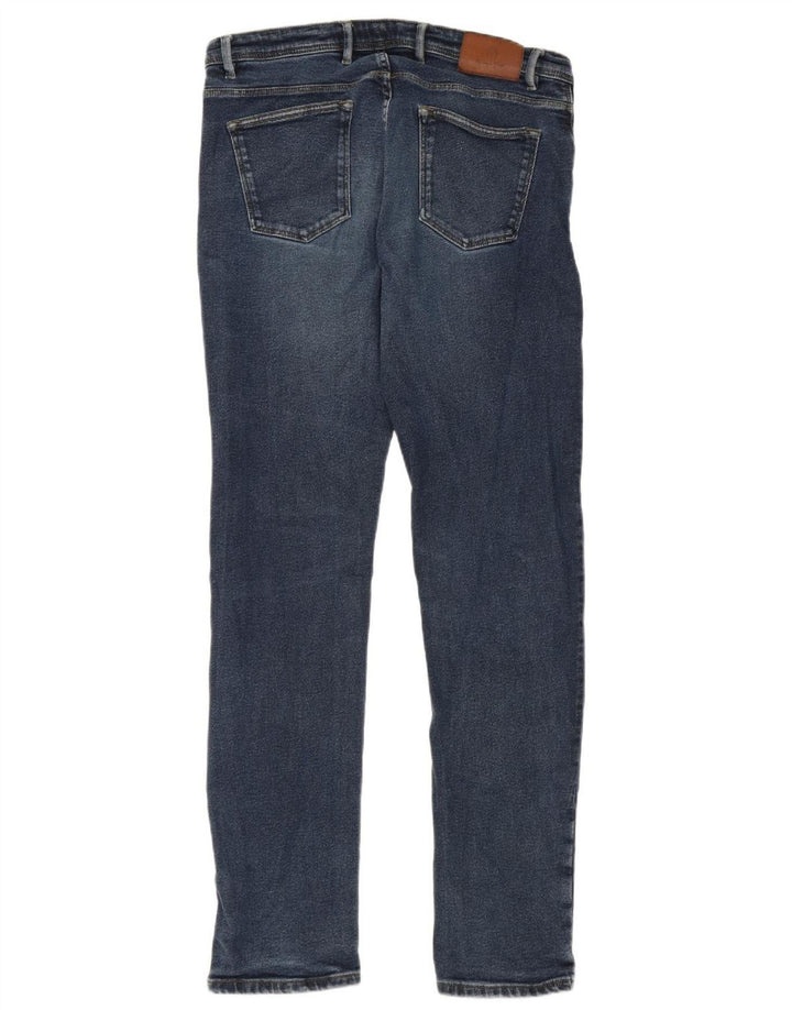 Massimo Dutti Mens Slim Jeans EU 42 Grande W32 L31 Azul Algodão