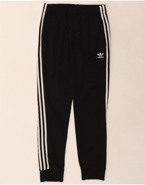 Adidas Mens Treino Calças Joggers Pequeno Poliéster Preto