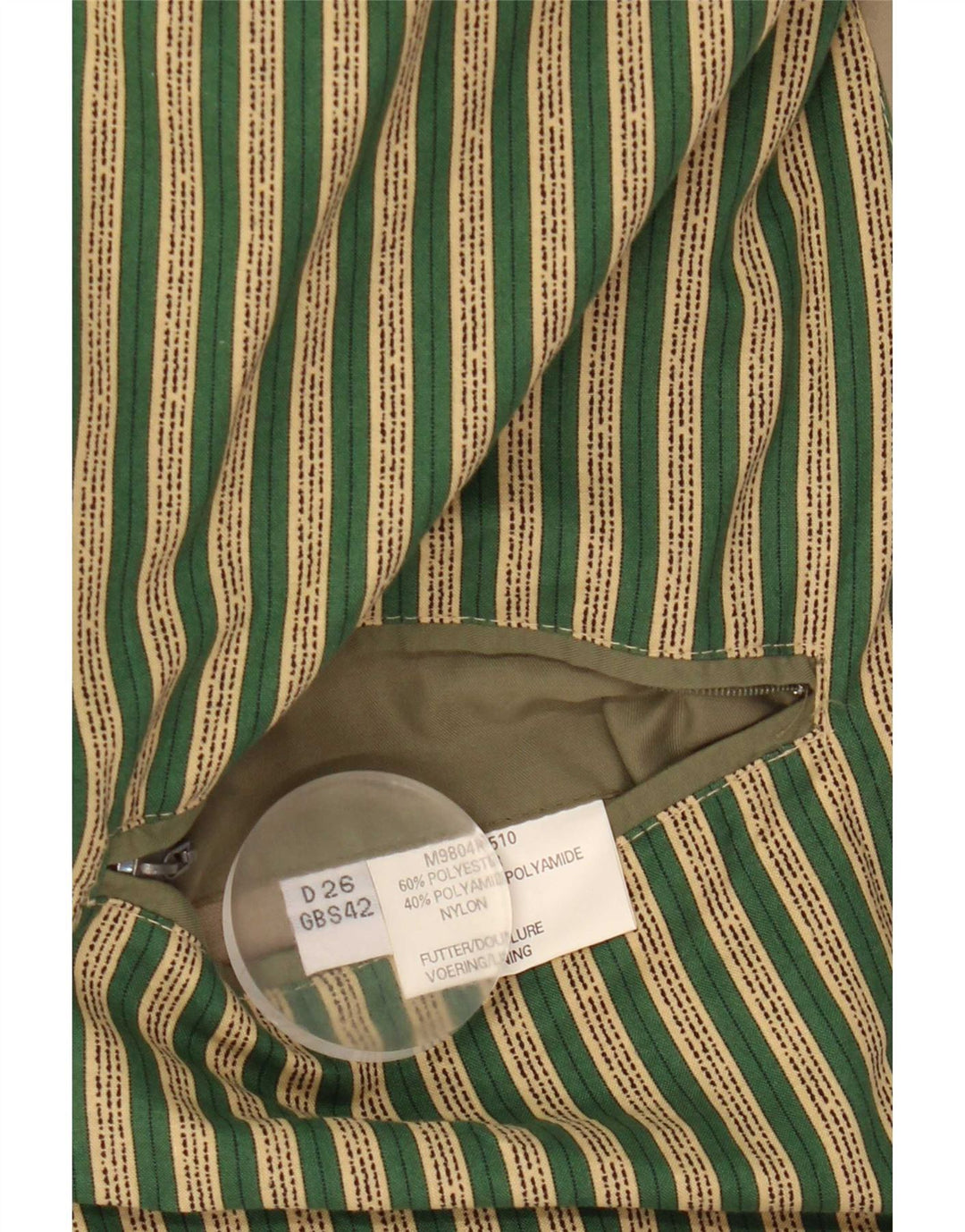 Jaqueta bomber masculina vintage UK 42 XL microfibras verdes