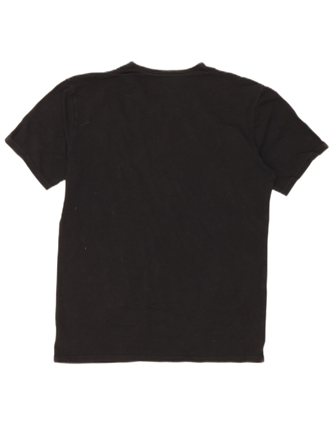 Camiseta masculina Calvin Klein de algodão preto médio