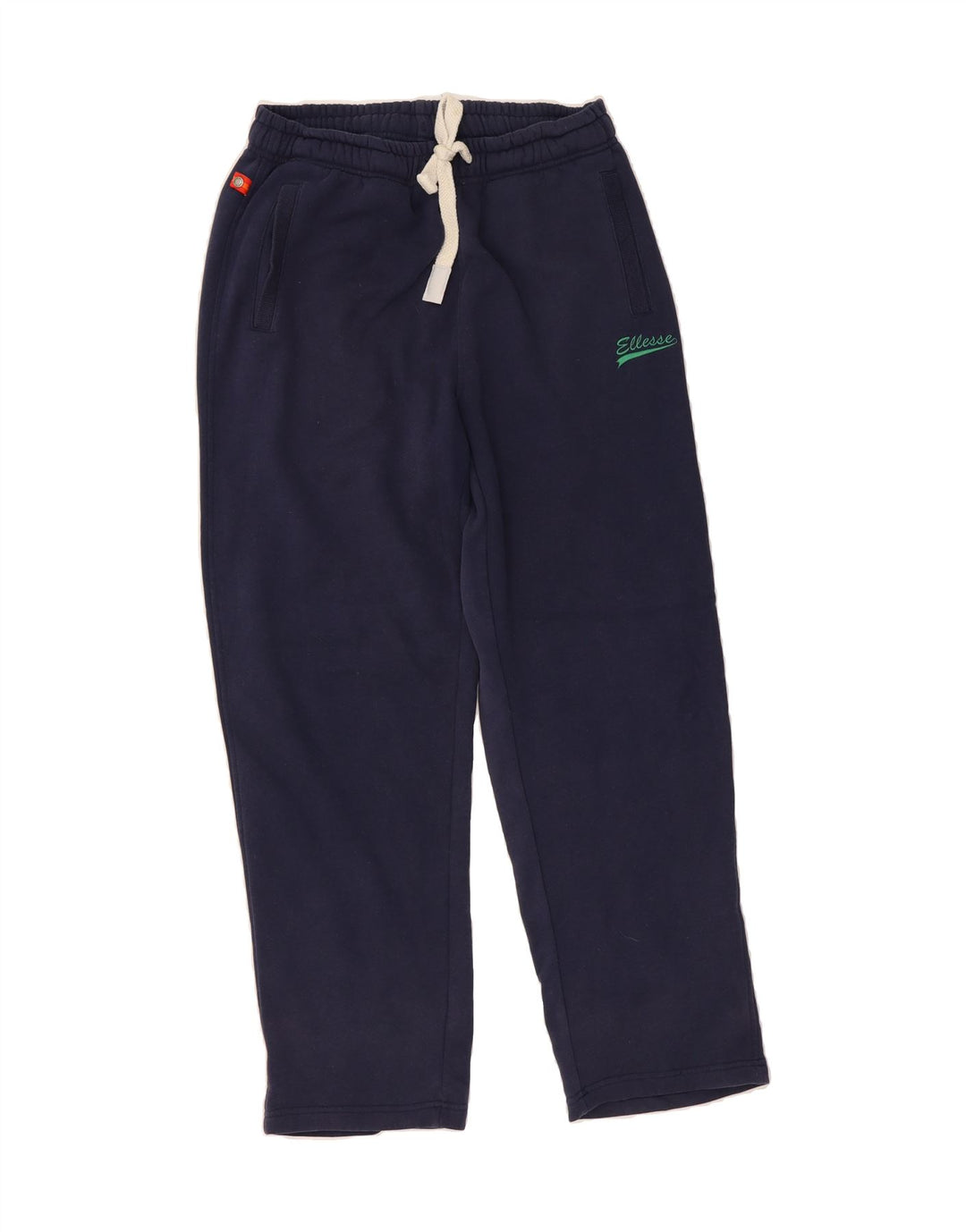 ELLESSE Mens Tracksuit Trousers Small  Navy Blue Cotton Vintage Ellesse and Second-Hand Ellesse from Messina Hembry 