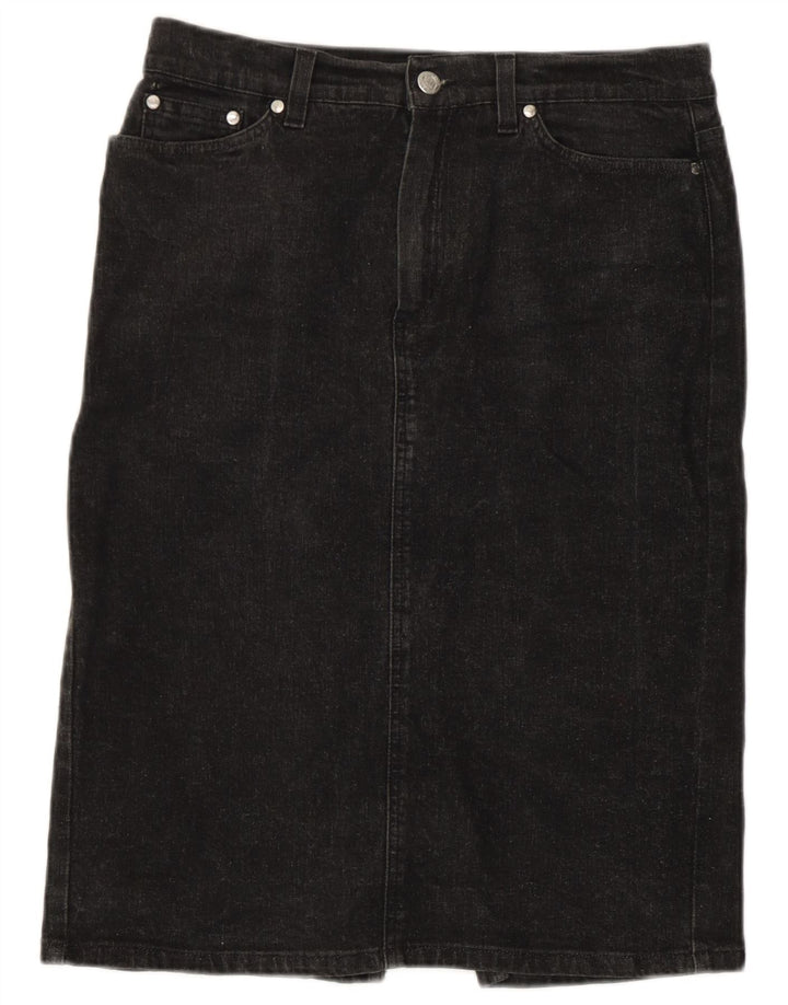 Saia jeans feminina Liu Jo W29 algodão cinza médio