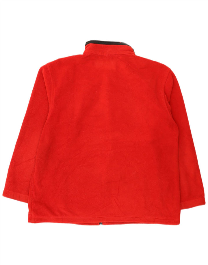 Jaqueta de lã masculina Marks & Spencer St. Michael Reino Unido 16 grande poliéster vermelho