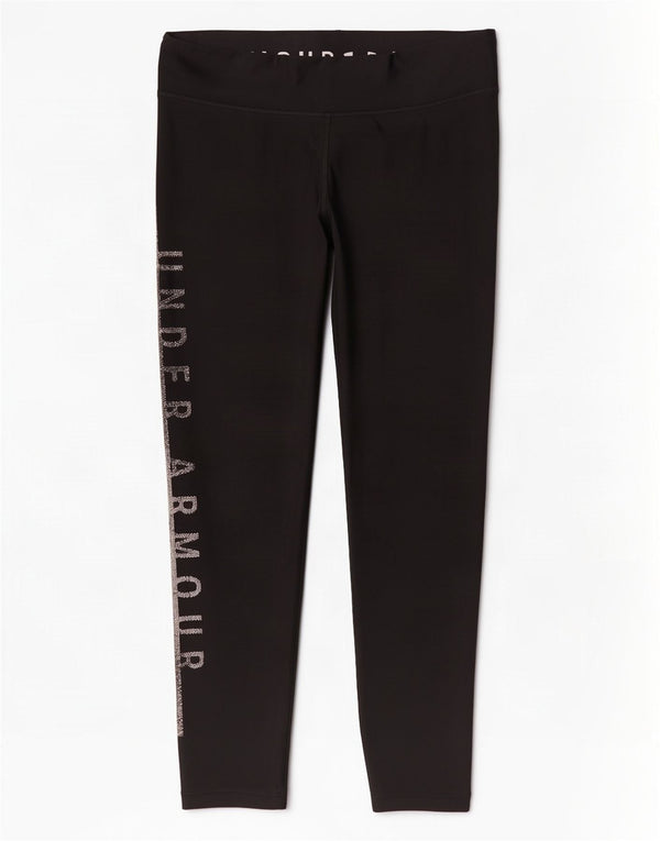 Under Armour Womens Heat Gear Graphic Leggings Reino Unido 14 Médio Preto