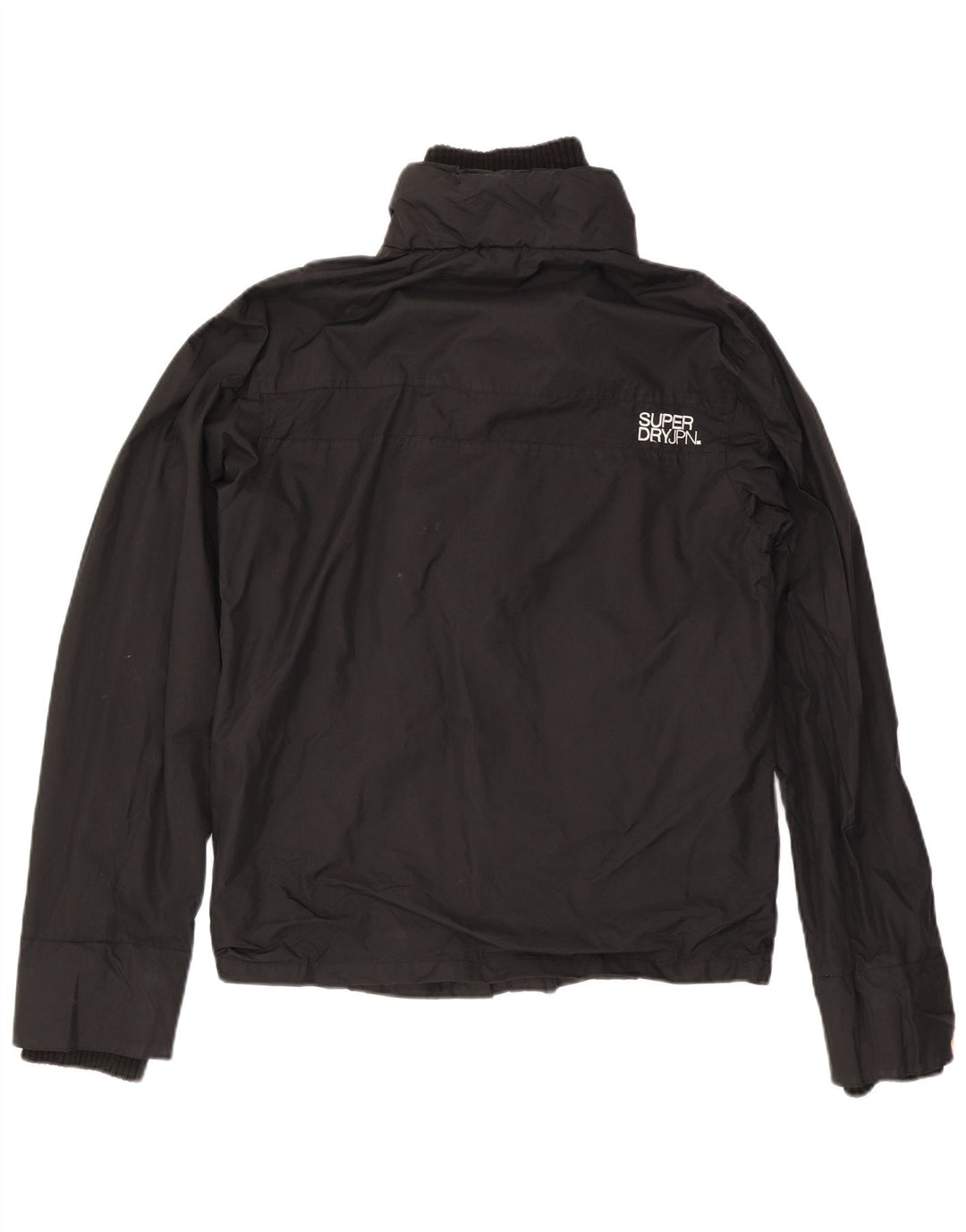 Jaqueta corta-vento masculina Superdry UK 42 XL preto nylon