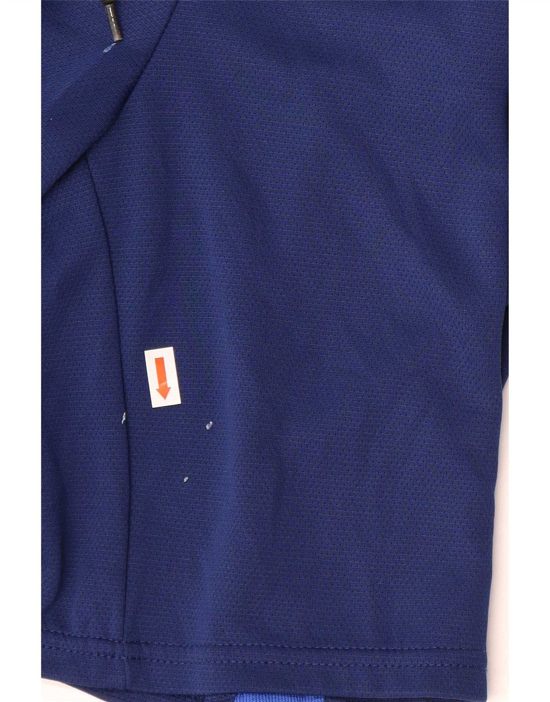 Shorts esportivos masculinos Nike Dri Fit médio azul marinho colorblock poliéster