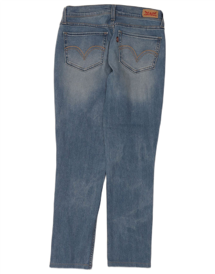 Calça jeans feminina Levi's 524 Too Superlow Slim W27 L27 azul algodão