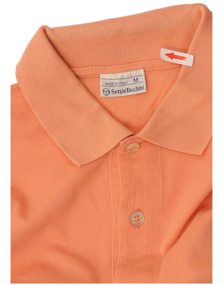 Camisa polo masculina Sergio Tacchini médio algodão rosa