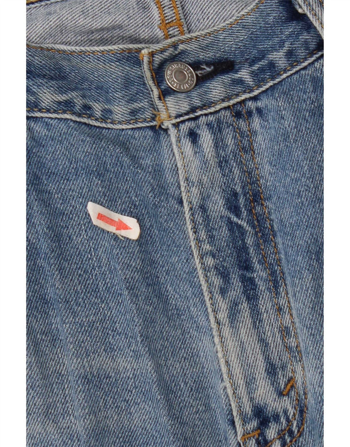 Levi's Masculino 505 Straight Jeans W33 L30 Azul Algodão