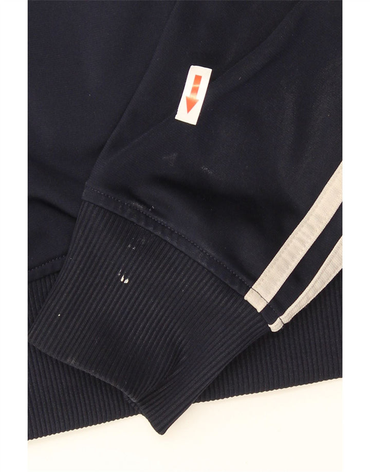 ADIDAS Mens Tracksuit Top Jacket Médio Azul Marinho Poliéster