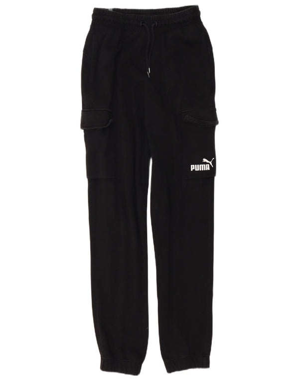Calça de treino masculina Puma Cargo Joggers XS algodão preto