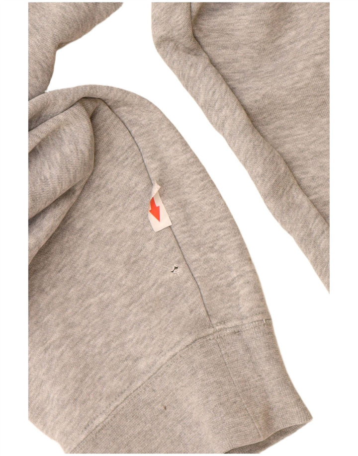 Calça de treino masculina Nike Joggers cinza médio algodão manchado