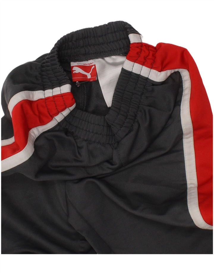 Calças de treino Puma Menino 2-3 Anos Cinza Colourblock Poliéster