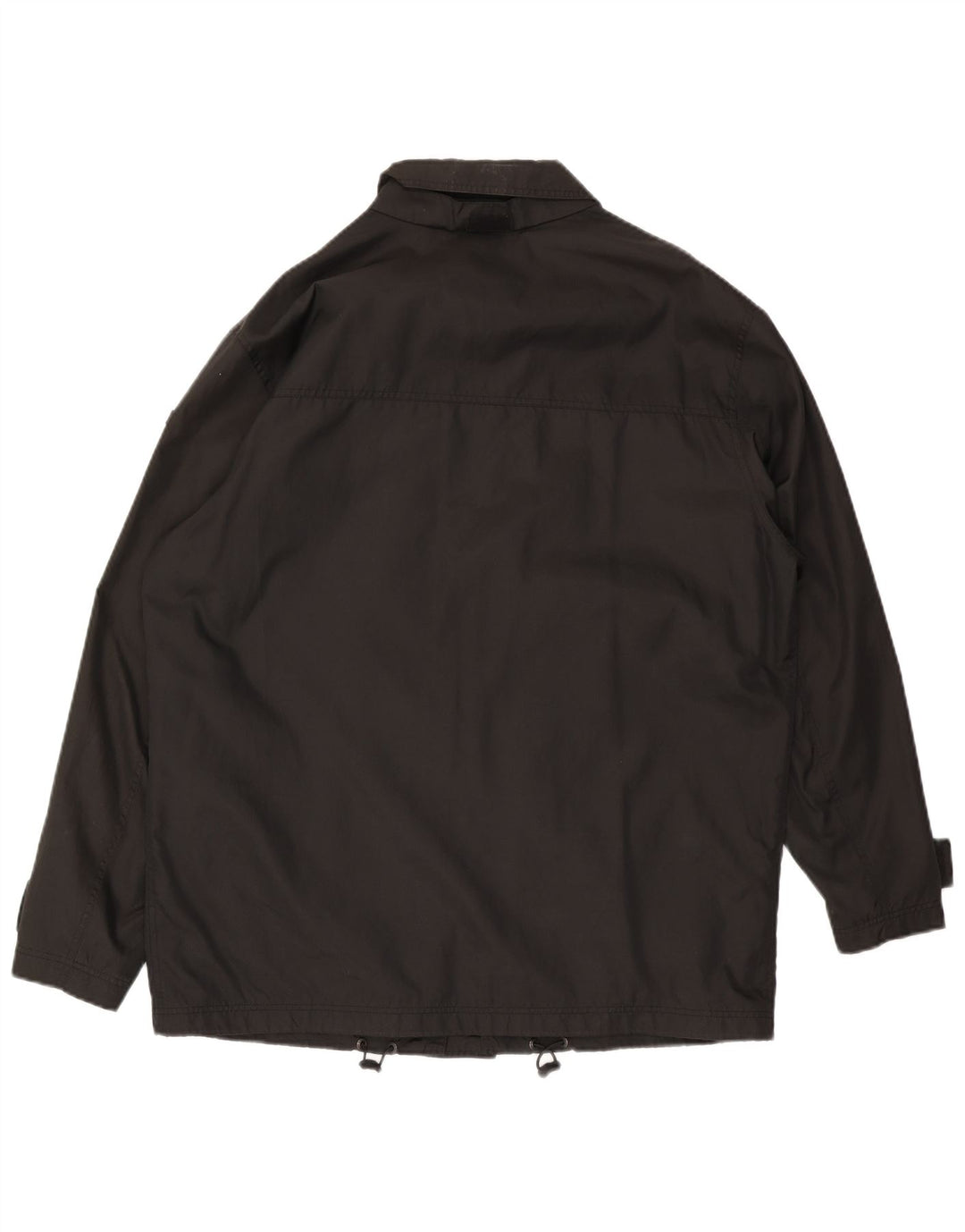 Jaqueta utilitária masculina Paul & Shark Reino Unido 40 grande nylon preto