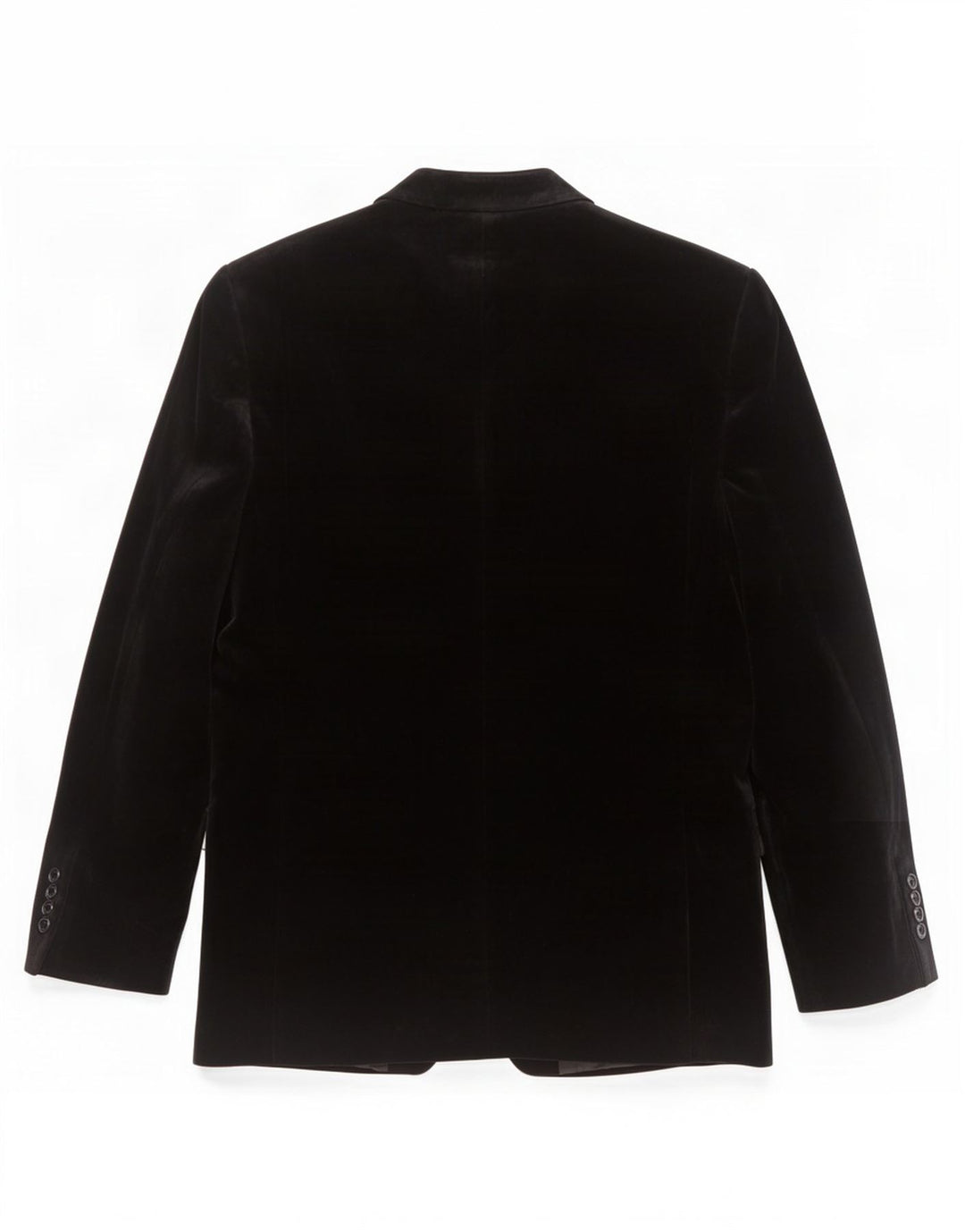 Jaqueta blazer masculina de veludo com 2 botões Zara EU 50 algodão preto médio