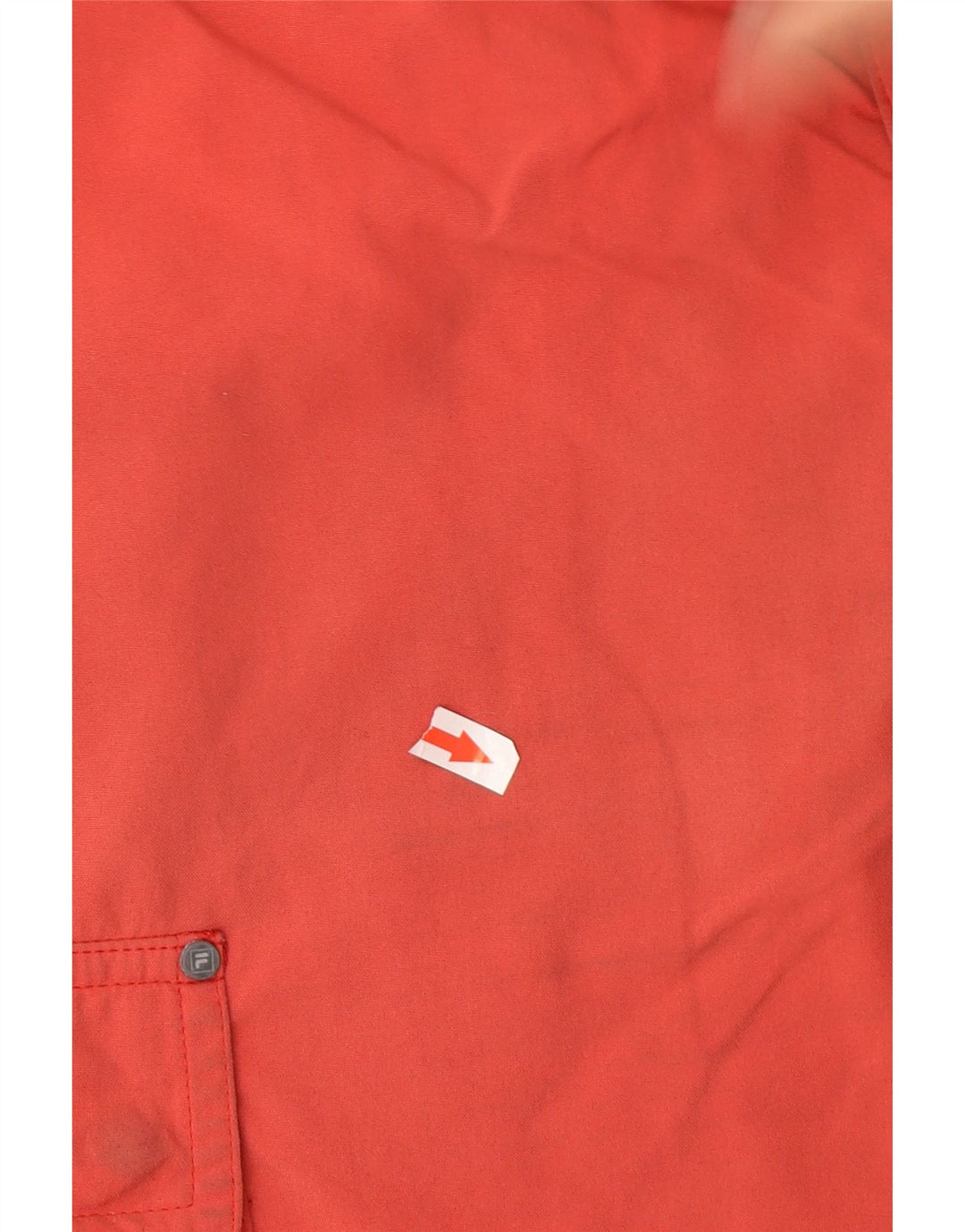 Fila Mens Cargo Shorts Médio W32 Vermelho