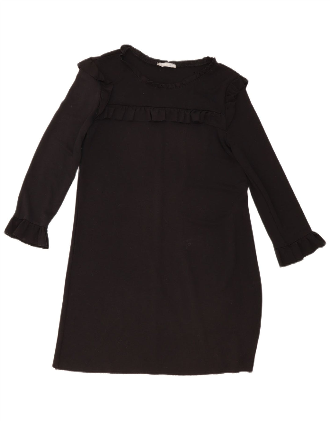 Vestido Jumper Feminino Zara Reino Unido 10 Pequeno Preto