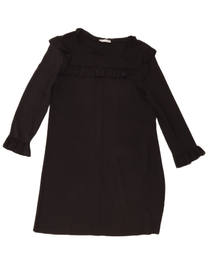 Vestido Jumper Feminino Zara Reino Unido 10 Pequeno Preto