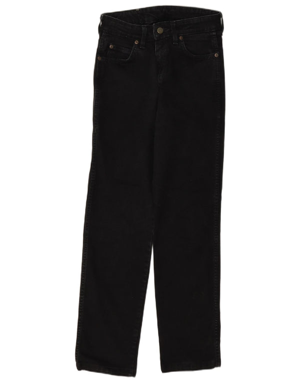 Lee Jeans feminino de cintura alta W28 L31 algodão preto