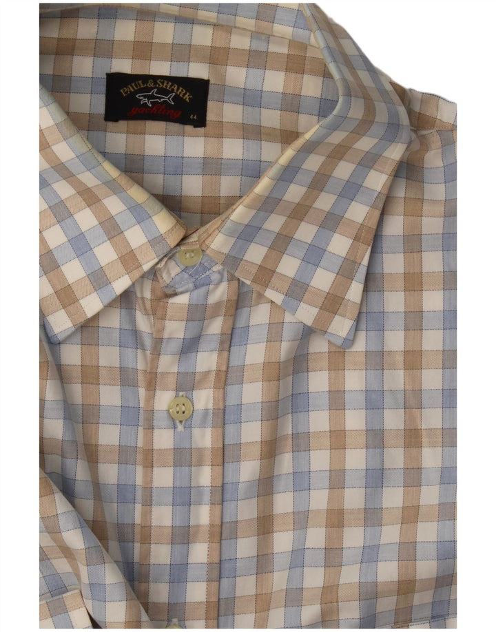 Camisa masculina Paul & Shark tamanho 44 XL guingão multicolorido