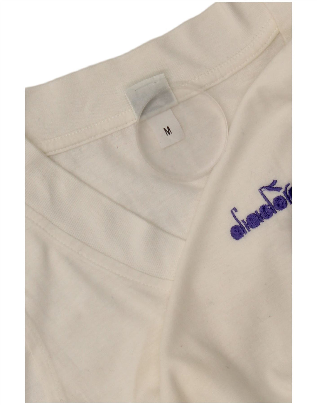 Diadora Womens Vest Top UK 12 Médio Branco