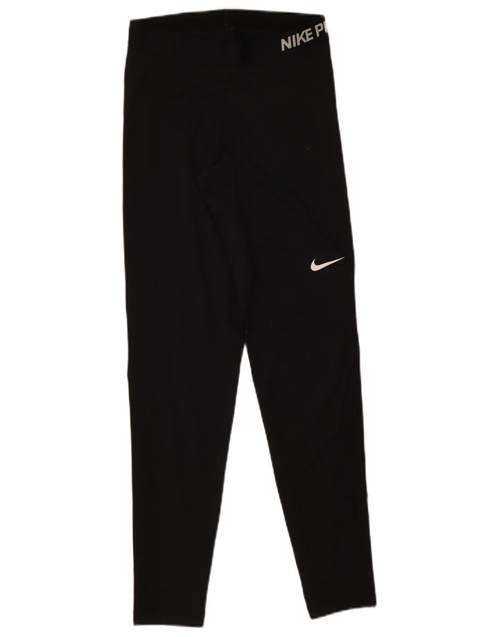 Leggings Nike Dri Fit Graphic UK 12 Médio Preto Poliéster