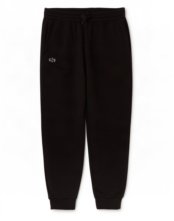 Calça de treino masculina Superga Joggers médio preto