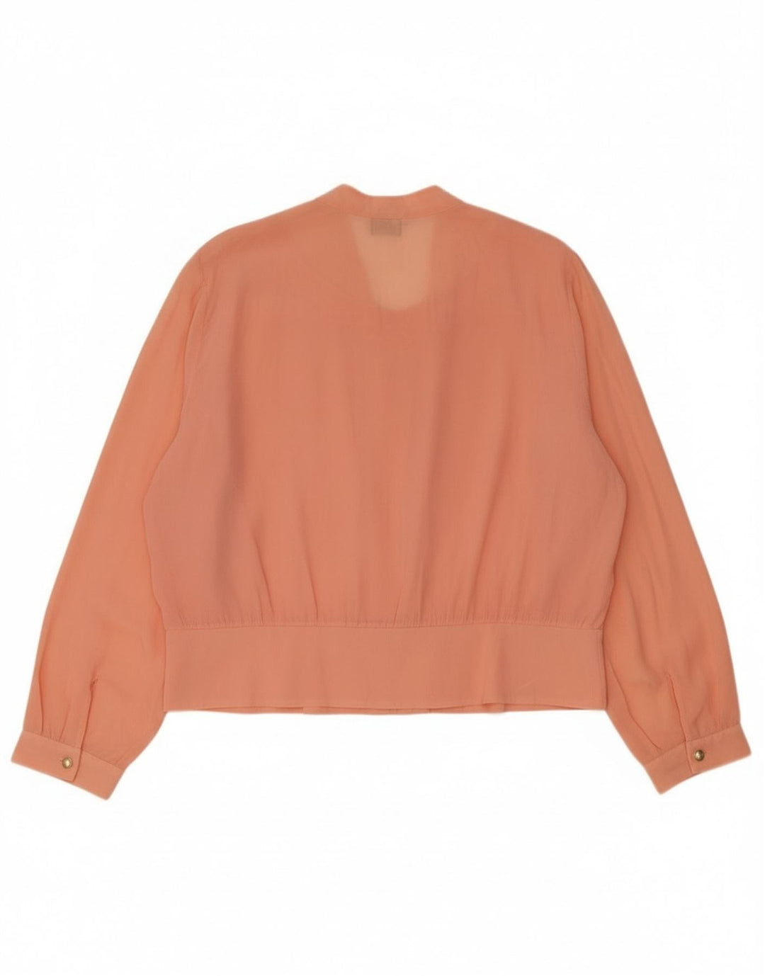 Cardigan feminino vintage top IT 50 XL acetato rosa