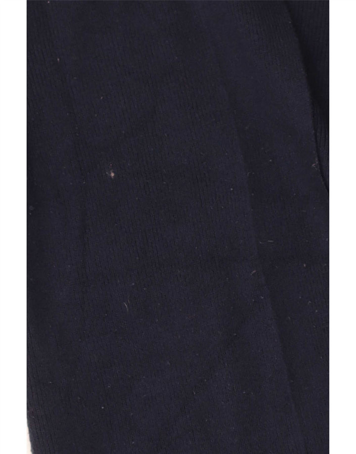 Suéter cardigã feminino Longline da Marks & Spencer Reino Unido 12 médio azul marinho