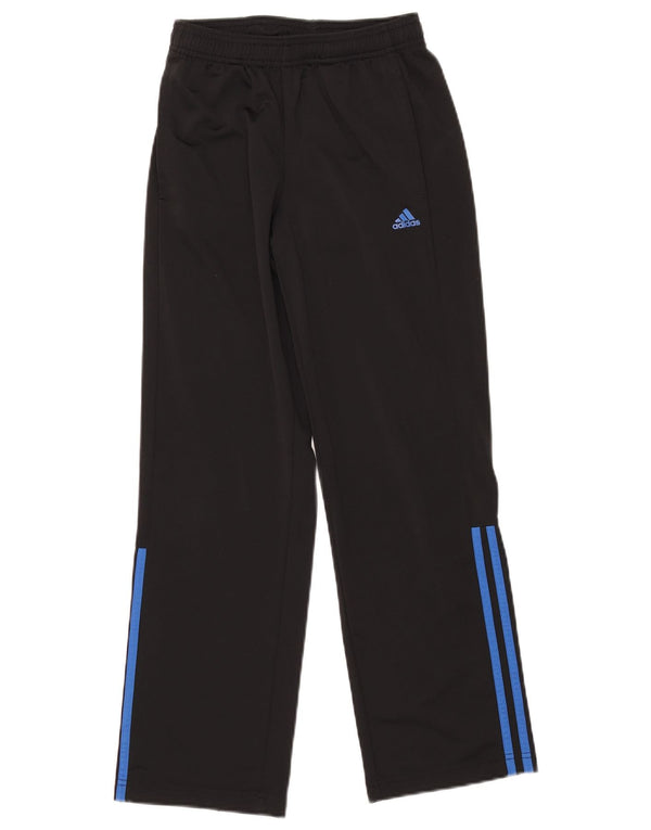 Calças de treino Adidas meninos 11-12 anos poliéster preto