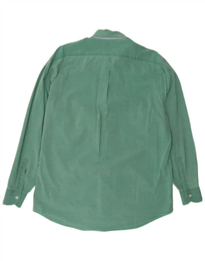 Camisa masculina Harmont & Blaine grande algodão verde