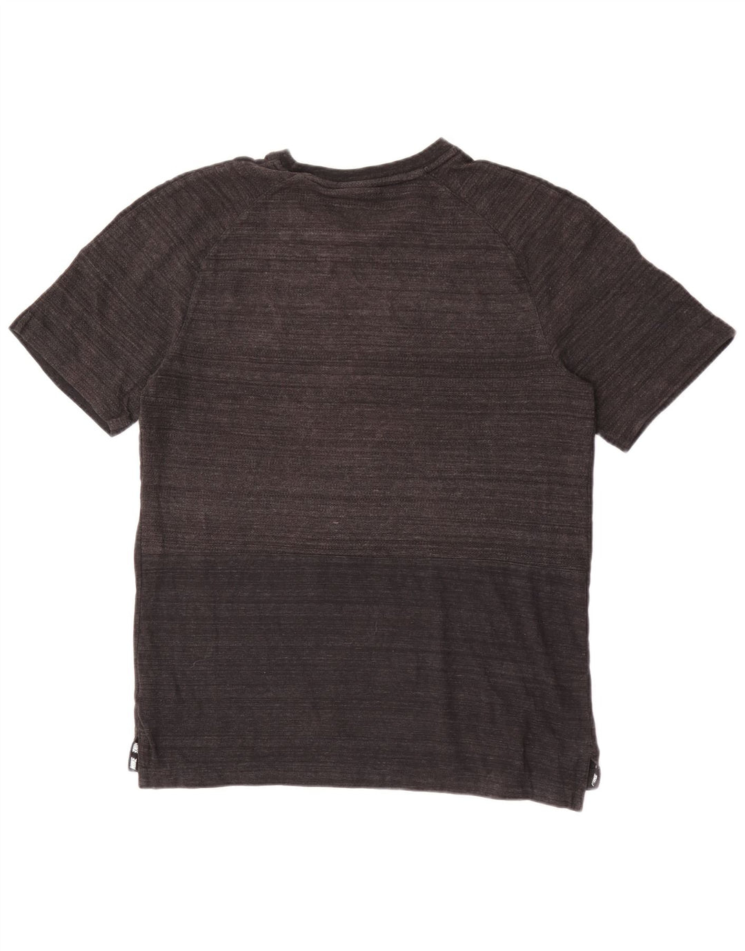 Camiseta masculina Nike Top cinza médio manchado de algodão
