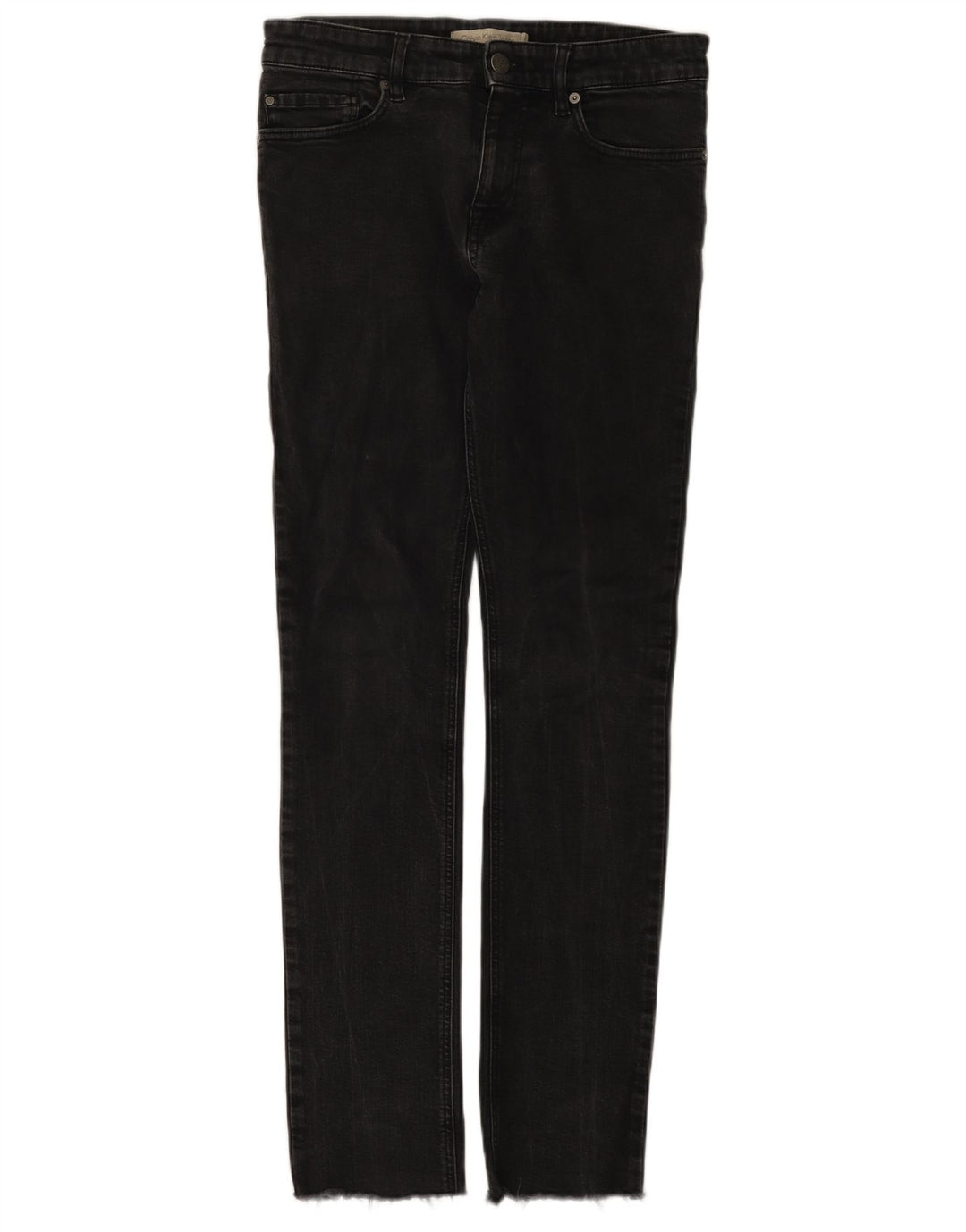 Calvin Klein Jeans Slim Feminino W32 L34 Algodão Preto