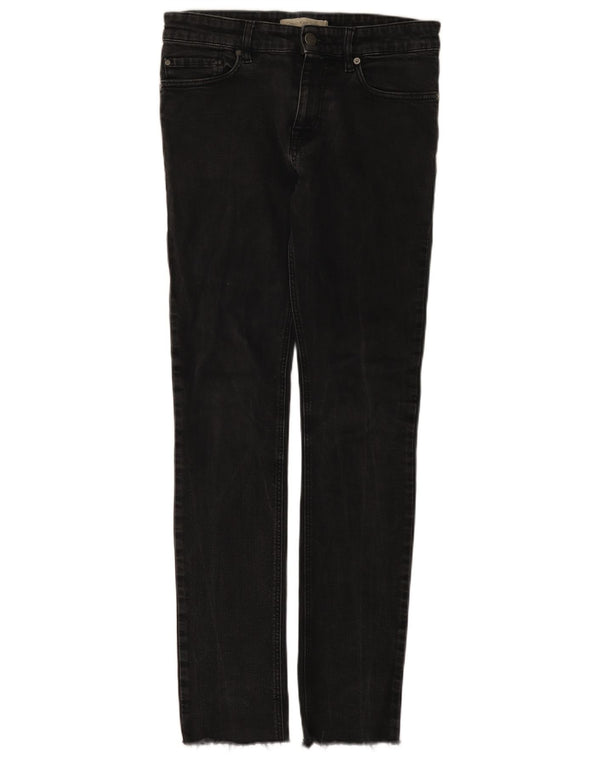 Calvin Klein Womens Slim Jeans W32 L34 Black Cotton