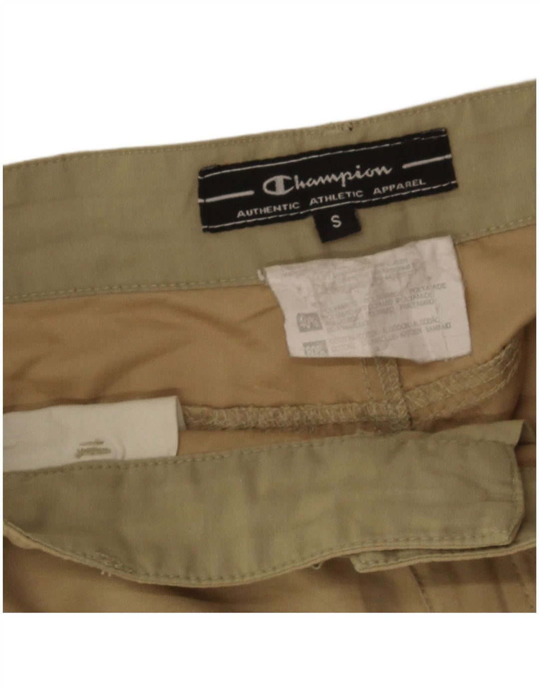 Shorts cargo masculino Champion pequeno W28 bege