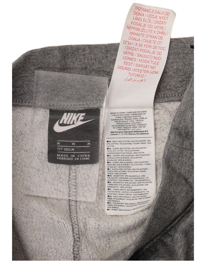 Calça de treino Nike Boys Joggers 10-11 anos cinza médio algodão