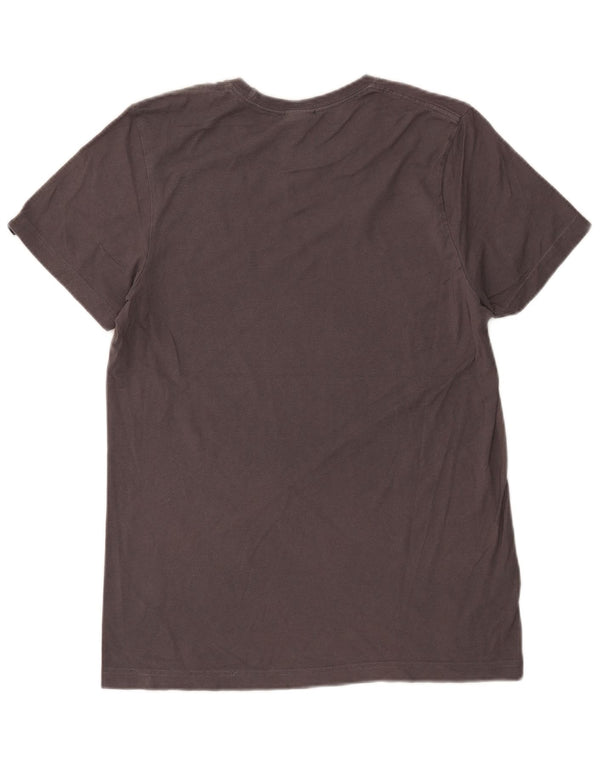 Camiseta Adidas Masculina Graphic Top Pequeno Algodão Cinza