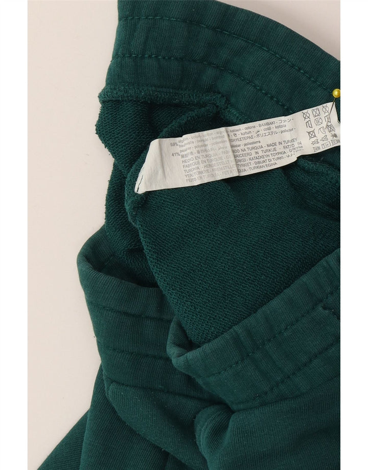 Zara Calça de treino masculina Joggers pequeno algodão verde