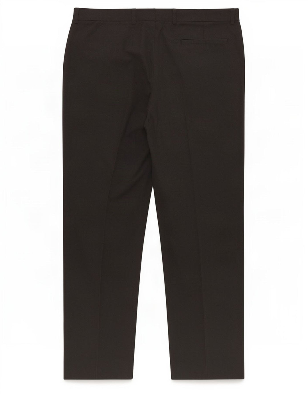 Calça masculina de terno reto sob medida Marks & Spencer W38 L31 poliéster cinza