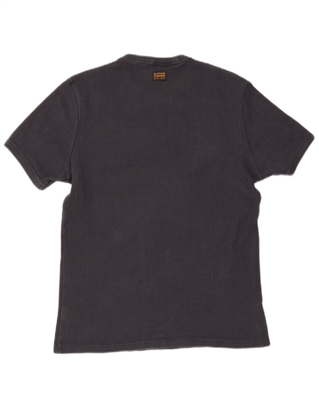 Camiseta masculina G-Star top grande algodão preto