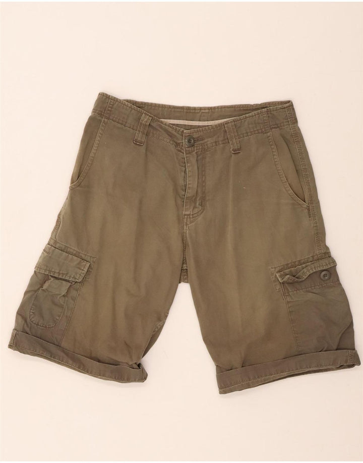 Shorts cargo masculino CARHARTT W30 algodão cáqui médio