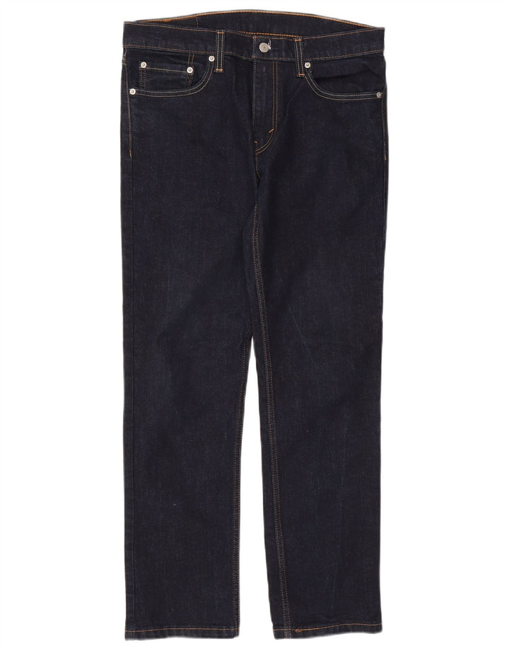 Levi's Masculino 511 Slim Jeans W33 L30 Azul Marinho Algodão