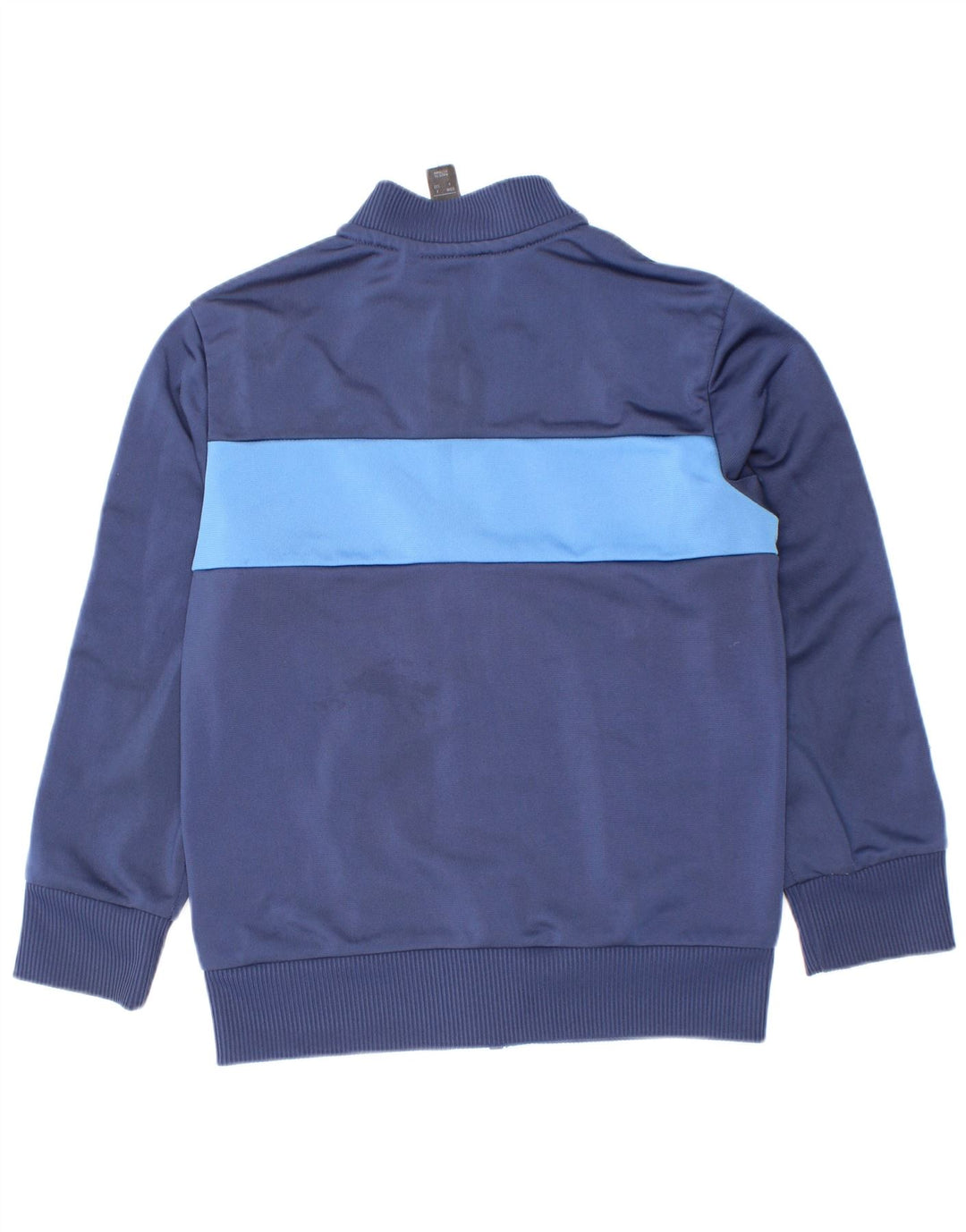 Jaqueta Adidas Meninos Treino Top 5-6 Anos Azul Marinho Colorblock Poliéster