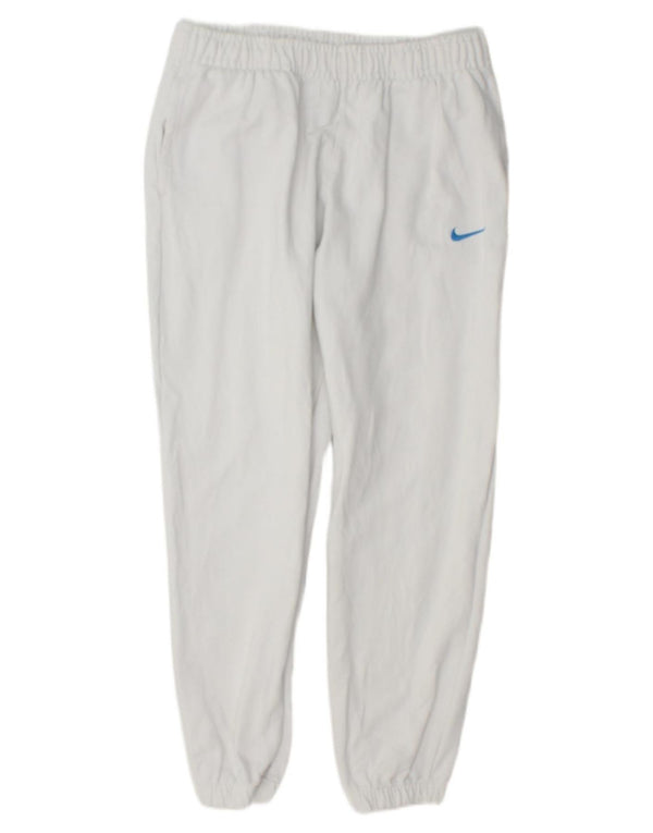 Calça de treino masculina Nike joggers grande algodão branco