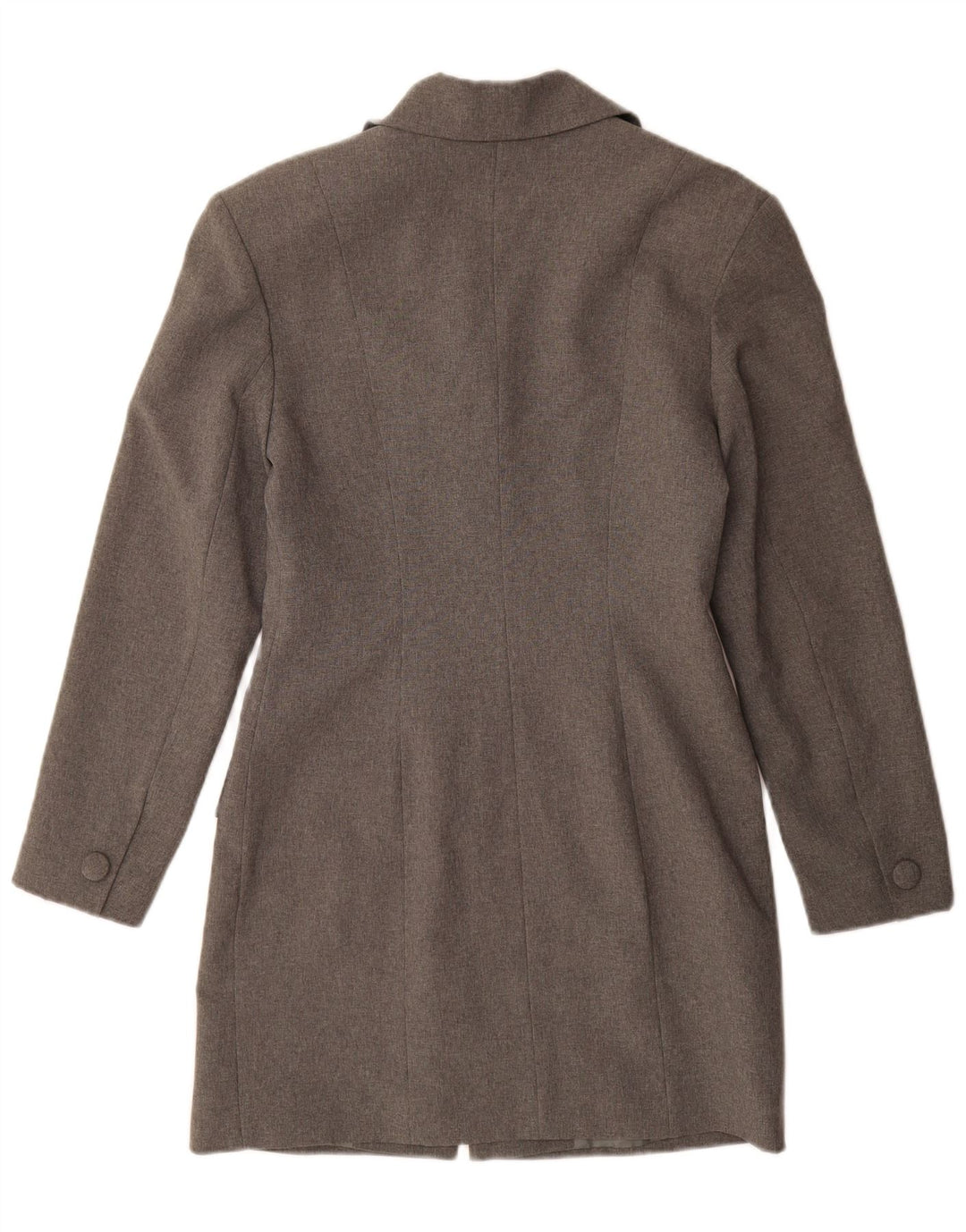 Sobretudo feminino vintage IT 42 cinza médio